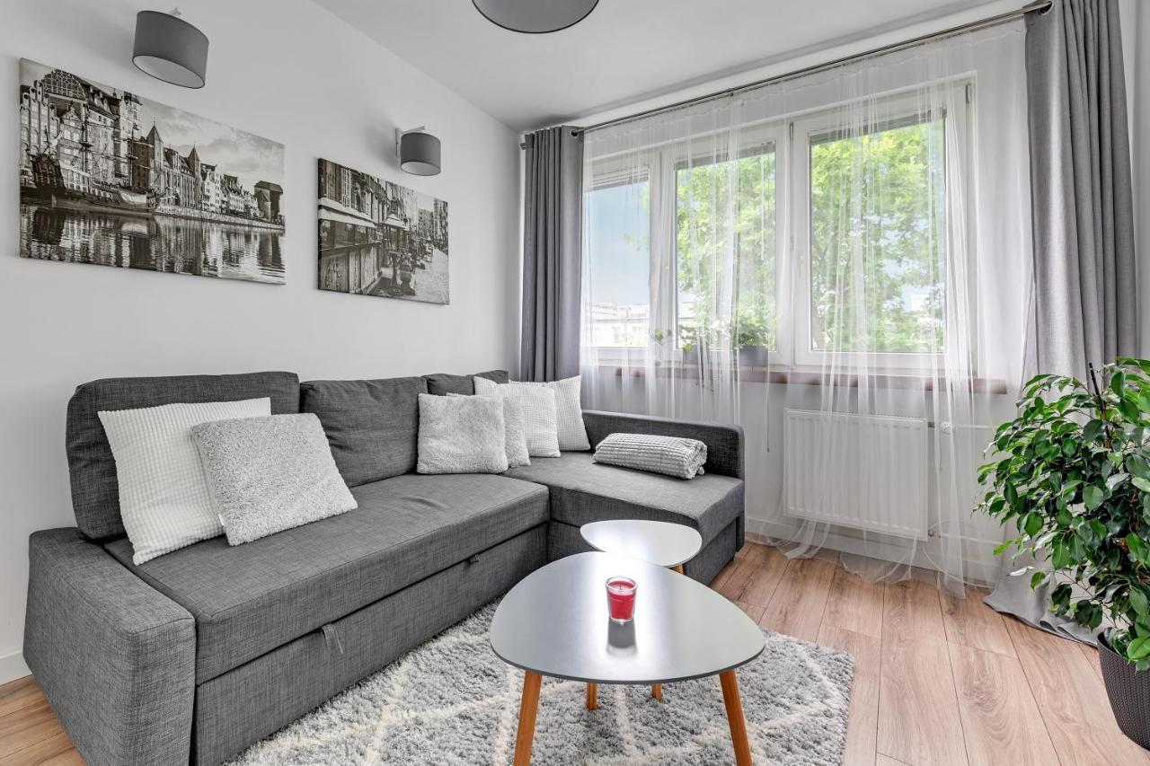 Apartament Nadmorski Danzica Esterno foto