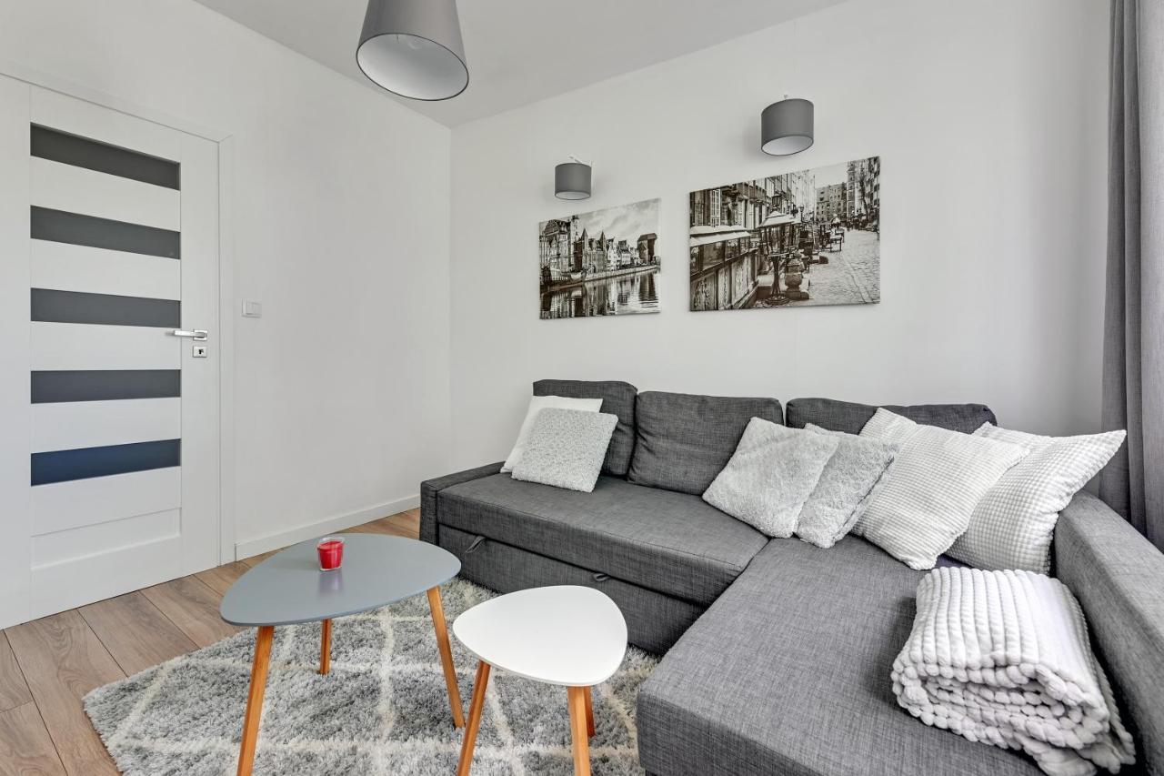 Apartament Nadmorski Danzica Esterno foto